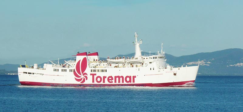 Traghetto Marmorica Toremar