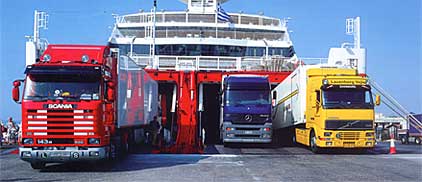 Imbarco veicoli commerciali